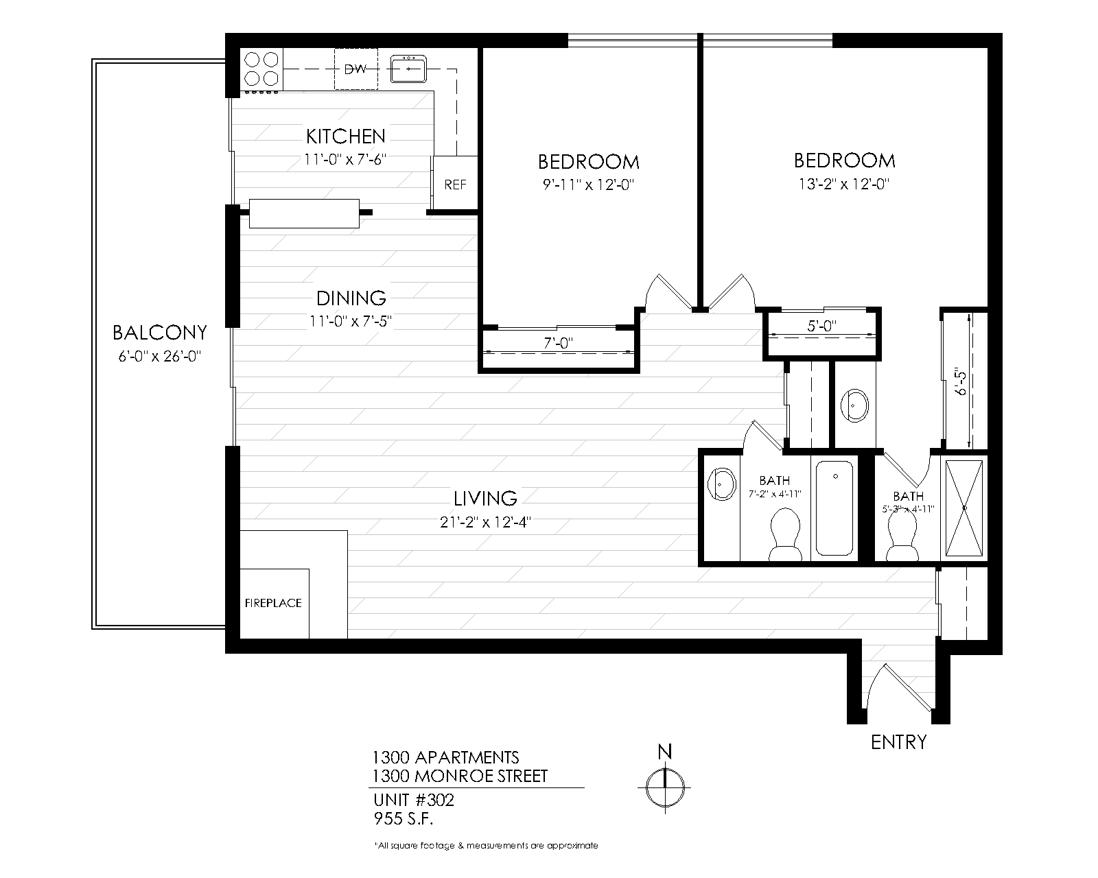 1300 Monroe Street Studio-3 Beds Apartment for Rent - Photo Gallery 26